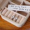 Silver Clear Hearts