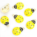 Enamel-Look Silver Gold Ladybug Alloy Charms in 10 Styles view 11