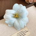 Foam Lily Flower Duckbill Hair Clip Pink White Blue view 9