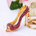 Jeweled Peep Toe High Heel Keychains in Five Colors plus Assorted Option view 7