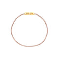 Slim Crystal Tennis Bracelet in Four Colors and Three Lengths view 5
