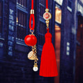 Mixed Tulip and Four Persimmon Motif Car Hangers in Seven Pictured Options view 7