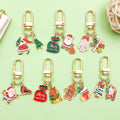 Christmas Charm Keychains in 48 Pictured Variations for Bags and Keys view 1