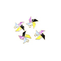 Colorful Pinwheel Enamel Alloy Charm Pendants for Jewelry Making view 9
