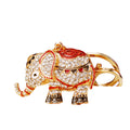 Mixed Jeweled Elephant Keychains in Two Distinct Pictured Constructions view 5