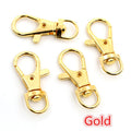 Swivel Lobster Clasps Jewelry Making Components In Detailed Metal Finishes view 7