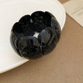 Acrylic Marbled Oval Square Stretch Bracelets 14 Colors view 10