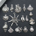 Metallic Seashell Shell Charms with 17 Listed Options view 4