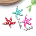 Stainless Steel Gold-Tone Starfish Metal Charms with 47 Listed Options view 3