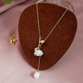 Gold Pendant Necklaces Chili Rose Emerald Bear Swan Styles view 2