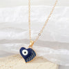 Navy Winged Heart