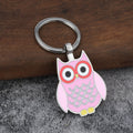 Cartoon Owl Enamel Zinc Alloy Keychain Gift Accessory