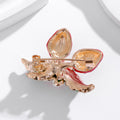 Red Green Strawberry Metal Brooch Pin for Jackets and Lapels view 3