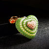 Mint-Green Pearl-Heart
