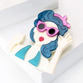 Acrylic Woman with Sunglasses Brooch in 1 Style Metal Pin view 2