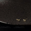 Gold Tone Mini Clear Stone Branch Stud Earrings For Women view 3