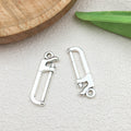 Antique Silver Hand Tool Metal Charms with 10 Listed Options view 8