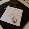 Silver Flame Necklace