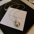Polished Flame Drop Necklace And Earrings In Gold Tone Or Silver Tone view 9