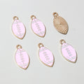 Colorful Enamel Football Alloy Charms for Jewelry Making view 8