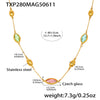 Mixed Glass Necklace
