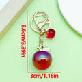 Apple Charm Keychains in 52 Pictured Variations for Bags and Keys view 10