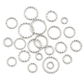 Twisted Stainless Steel Jump Rings in Seven Pictured Sizes view 6