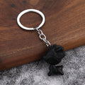 Lucky Deer Zinc Alloy Couple Keychain Car Bag Charm