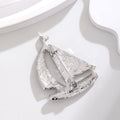 Sailboat Enamel Metal Brooch Pin for Jackets and Lapels view 3