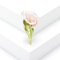 Enamel Calla Lily Brooch in Pink White Blue or Purple view 4