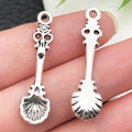 Alloy Antique Silver Tableware Metal Charms with 11 Listed Options view 7