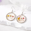 Three Flower Earrings
