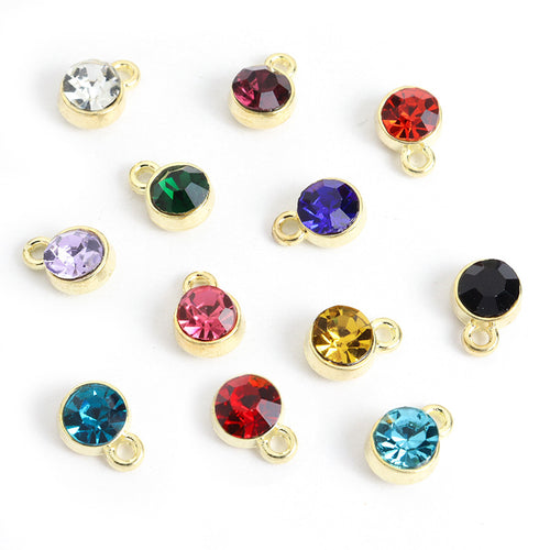 Front view of the decorative charms color selection