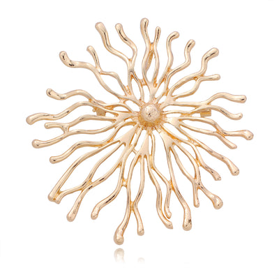 Front product view of the gold sunburst