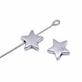 Dimensional Five-Point Star Small-Hole Beads in Five Finishes view 3