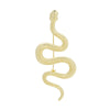 Gold Snake Brooch