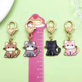 Cat Charm Keychains Featuring Cat Across 59 Pictured Variations view 4