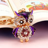 Purple-Flower-Owl