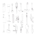 Blue Hand Tool Metal Charms with 6 Listed Options for Jewelry Making view 10
