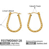 Gold U-Hoop