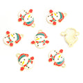 Christmas Santa Snowman Tree and Candy Enamel Alloy Charms view 8