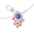 Enamel Hamsa Evil Eye Lobster Clasp Keychain 8 Styles view 9