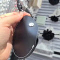 Round Leather Snap Pouch Cord Necklaces 3 Colorways view 4