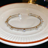 Silver Textured Bangle