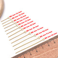 Metallic Eye Pin Jewelry Findings with 5 Listed Options view 4