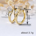 Pear-Shaped Hinged Hoop Earrings In Eight Color Variants view 4
