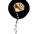 Metal Scallop Shell Hair Clip With Pearl Chain Tassels view 5