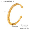 Gold Open Cuff