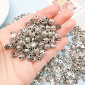Antique Silver Spacer Bead Metal Beads with 25 Listed Options view 2