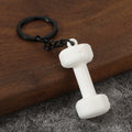 Dumbbell Keychain With Raised 45 LB Marking in 10 Colors view 7